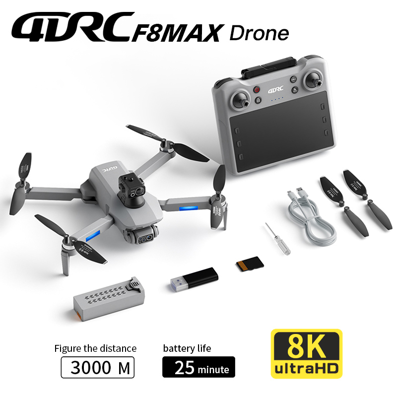 F8 MAX GPS Drone Professional  - огляд і ціна Drone Kit Professional